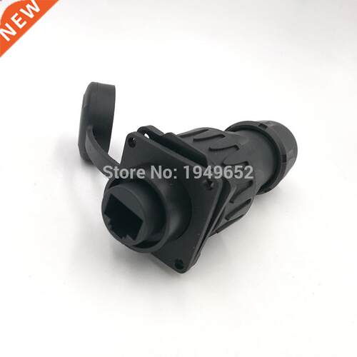 RJ45 waterproof connector M24 IP67 Ethernet Plug socket H24