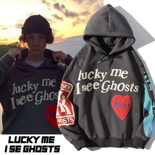 Dropshiping Adult Kanye Lucky Me I See Ghosts Trendy Hip Hop