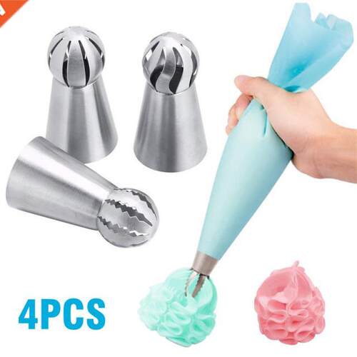 4pcs Silicone Kitchen Accessories Icing Piping Cream Pastry