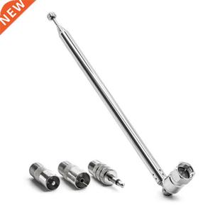 K1KF Radio Aerial with 3 Adapters FM Aerial Telescopic Anten