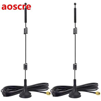 Dual Band WiFi 2.4GHz 5GHz 5.8GHz 9DBi Magnetic Base SMA Mal