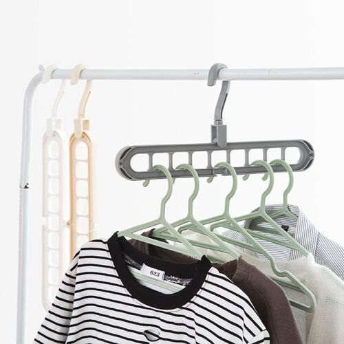 Multi-port Plastic Drying Rack Drying Rack Nine-hole Rotatin