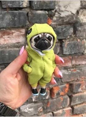 Animal Mogwai Handmade Dl Simulation Standing Puppy Plush