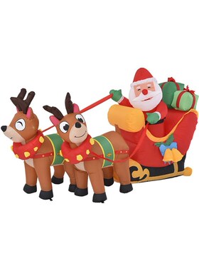 1.8m Festival Inflatable Doll Christmas Inflatable Decoratio
