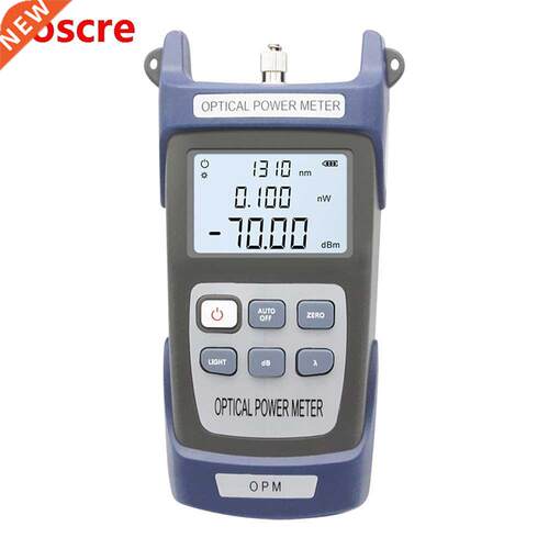 Optical Power Meter Gray 10MW AUA-80A Red Light Fiber Light
