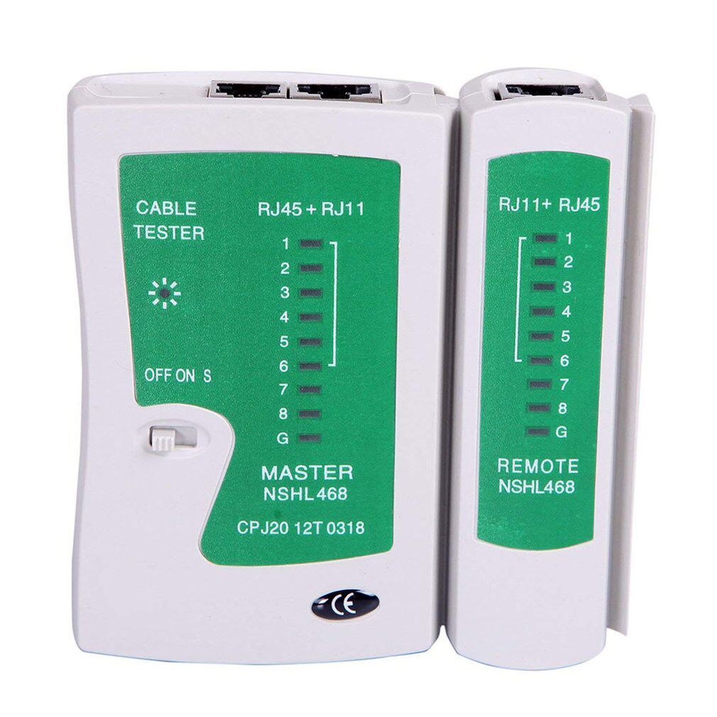 Network Lan Cable Tester Test Rj45 Rj-11 Cat5 Utp Ethernet T