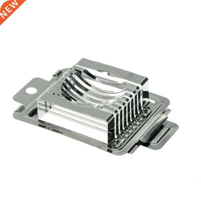 Stainless Steel Egg Cutter Multifunctional Fruit Slicer Kitc