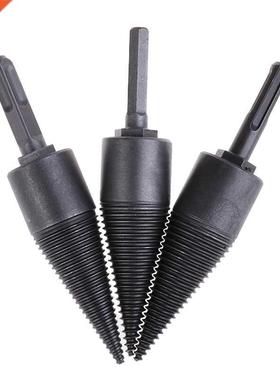 Hot 1PC Log Splitter Screw Cone Kindling Firewood Splitter