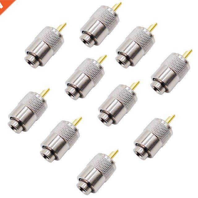 10PCS RF Connector U Male Connector RG8 RG58 Cable Lug Ant