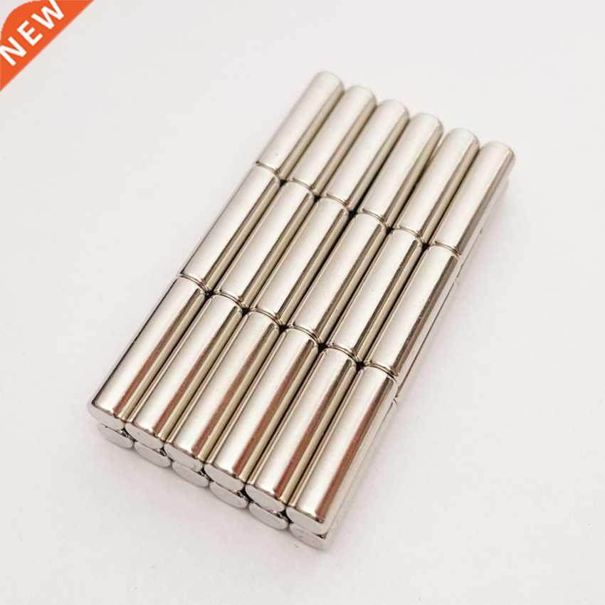 N50 Dia4x10mm Neodymium Iron Boron Magnets Quality Round Sup