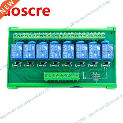 8 channels 9V 10A DIN rail mount Relay Module driver board o