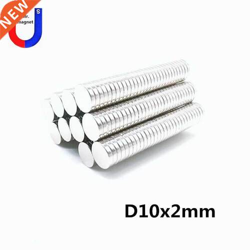 100pcs 10x2 magnet super strong neodymium magnets 10*2 mm ra