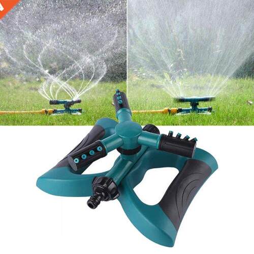 60 Automatic Rotating  Arms Nozzle Water Sprinkler Garden