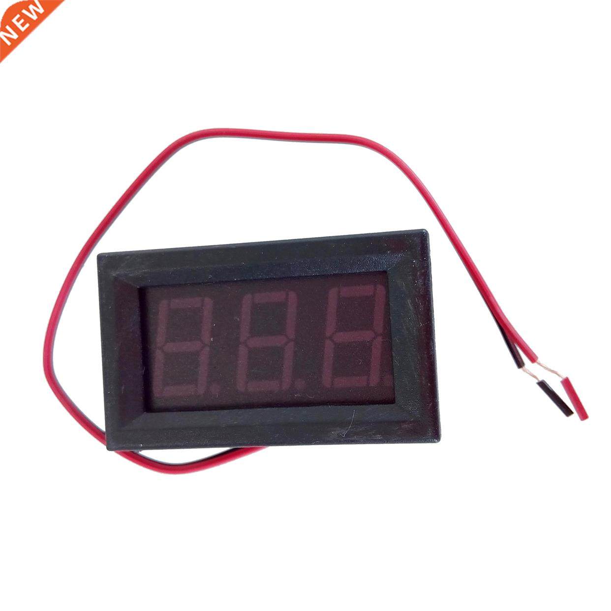 Mini Digital Voltmeter 4.5-30V Red LED Auto Car Truck Vehicl