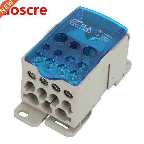 UKK-250A Din Rail Terminal Block Distribution Box Universal