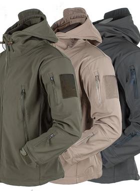 Men s jacket Outdoor Soft Shell Fleece Men s And Women