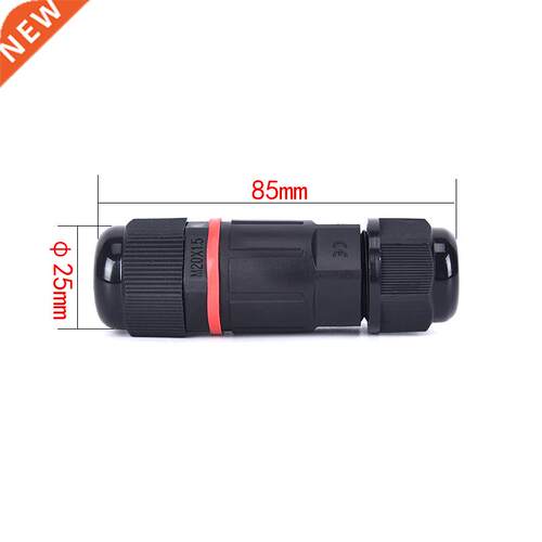 Cable Connector Waterproof IP68 16A Electrical Wire Sealed 3