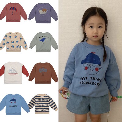 Summer Bobo Kids Sweater Girls Hoody Boys T-Shirt Boy Shirts