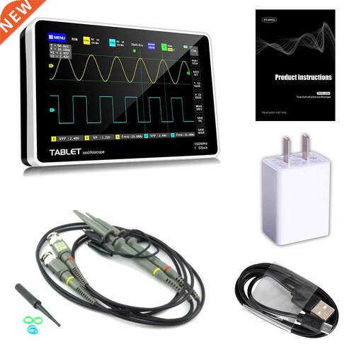 FNIRSI-1013D Digital tablet oscilloscope dual channel 100 b