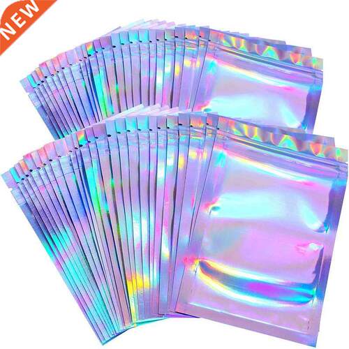 Wholesale Lashes Packaging Boxes Idea Holographic Laser Zip