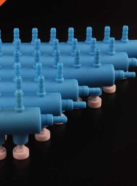 2~8Heads 4~8mm Aquarium Air Pump Hose Splitters Oxygen Pipe