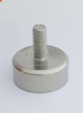 Dia12mm Pot Magnet with M3 external screw thread, 10pcs/pack