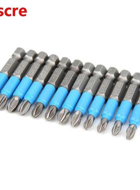 12pcs 50mm Magnetic Screwdriver Bits Set 1/4 In Hex Shank Ha