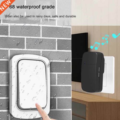 Self-powered Wireless Remote Control Doorbell Pager Wireless