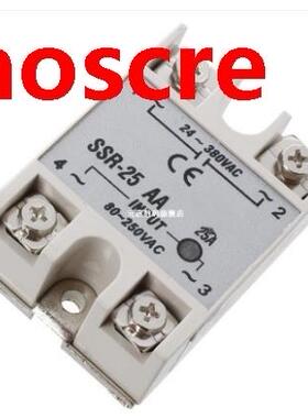10 pcs SSR-25AA Single-Phase Solid State Relay 25A AC contro
