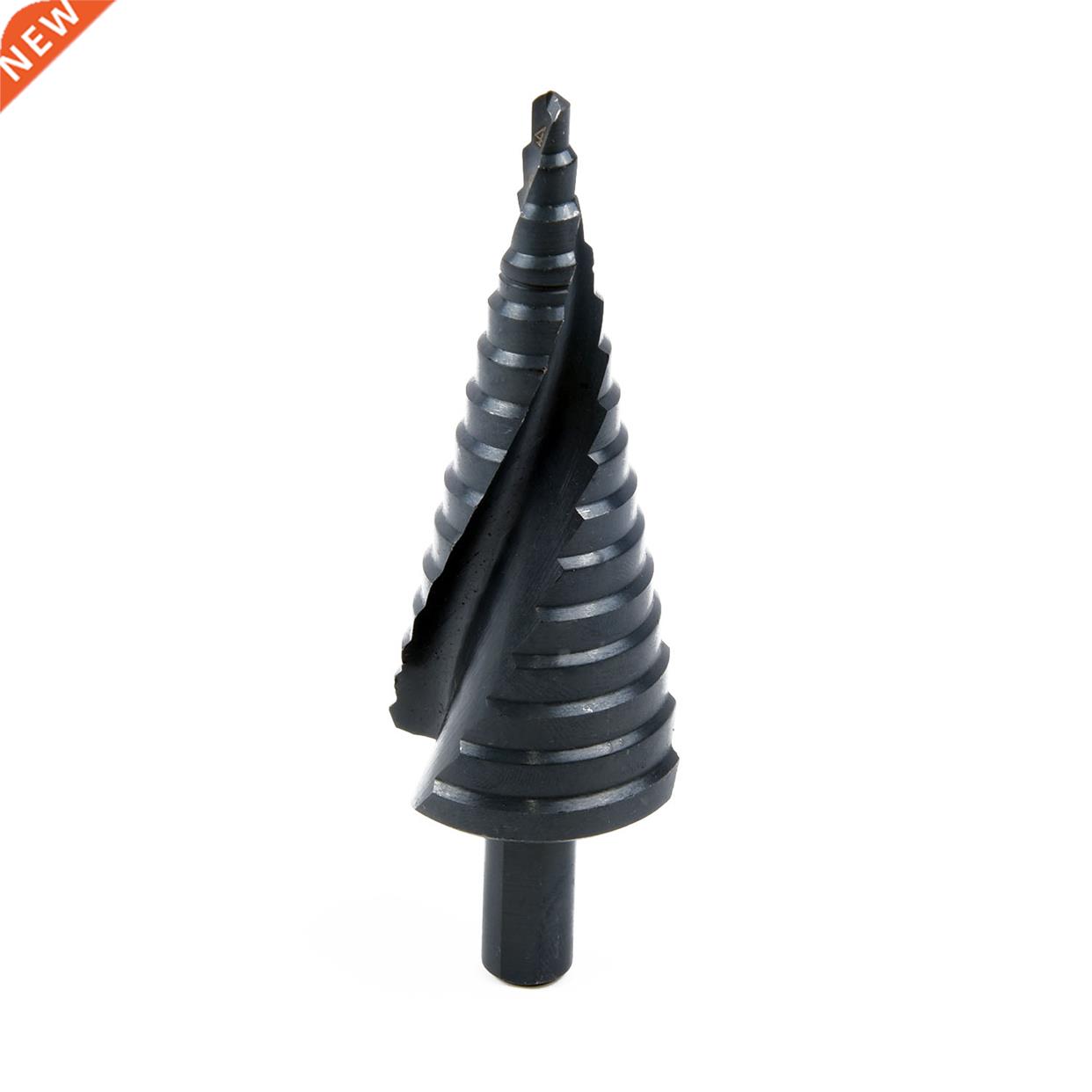 1pc 4-2MM HSS Spiral Groove Step Drill Bit Titanium Nitride