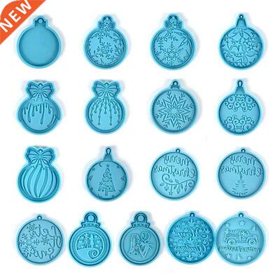 Christmas Ball/Christmas Tree/Snowflakes Keychain Silicone M