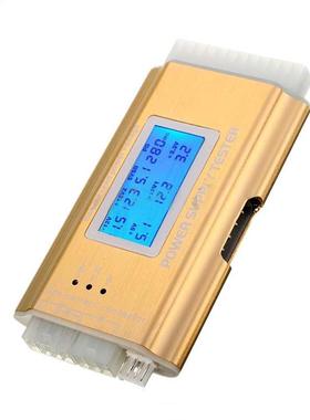 LCD PC Supply Tester Power Supply 20/24 Pin 4 PSU ATX BTX IT