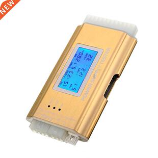 LCD PC Supply Tester Power Supply 20/24 Pin 4 PSU ATX BTX IT