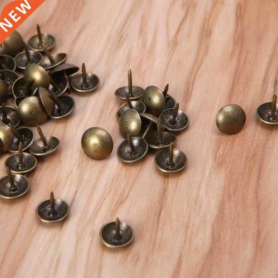 100PC Antique Brass Bronze Upholstery Nail Jewelry Gift Wine