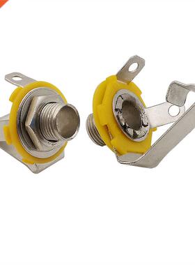 5/10Pcs 2 Pole Mono 6.5mm 1/4