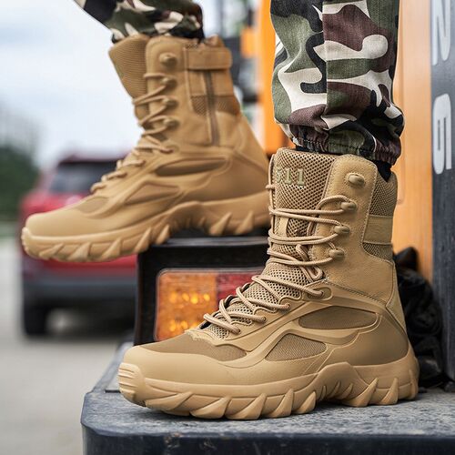 Outdoor High Quality Desert Tactical Boots Men Military Boot
