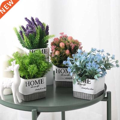 Fresh Simulation Green Plants Potted Plants Home Furnishings