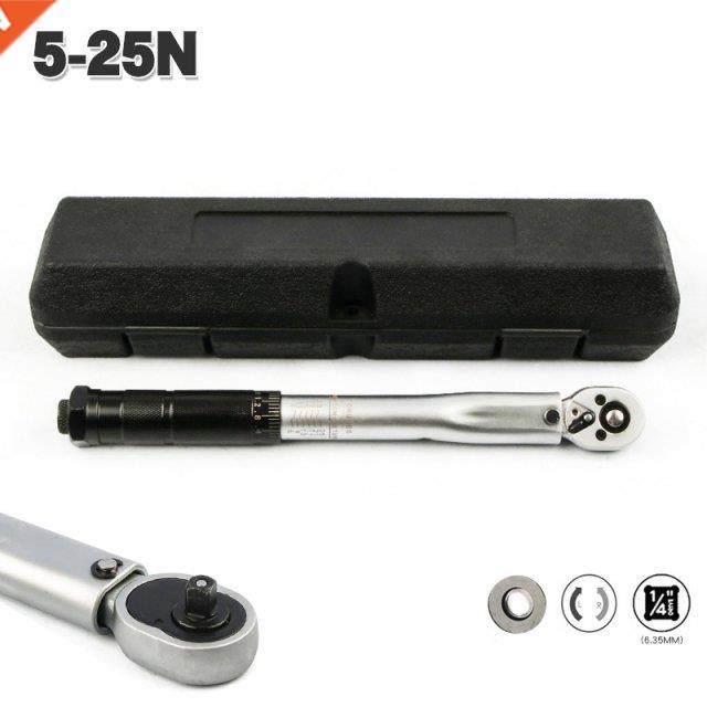 1/4 5-25Nm Quick Off Square Drive High-Accuracy Car Bike Rep