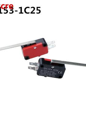 10Pcs Long Straig Hinge Lever SPDT Micro Limit Switch V-15