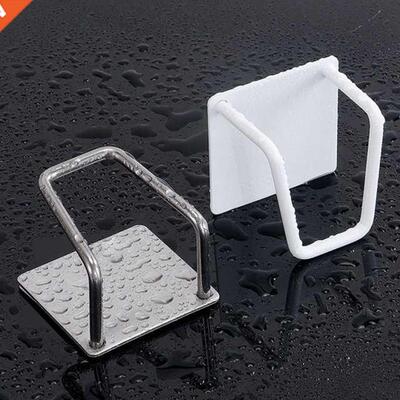 Sink Sponge Holder Drain Storage Shelf Stainless Steel Kitch