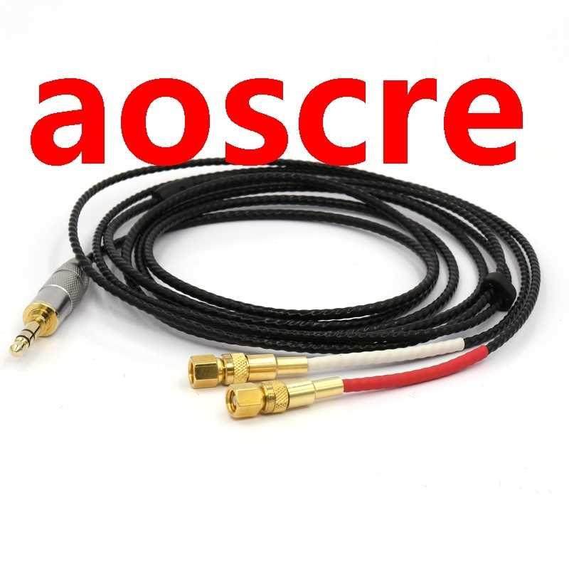 2m 4 Cores 5N OFC copper silver plated Headphone Upgrade Cab