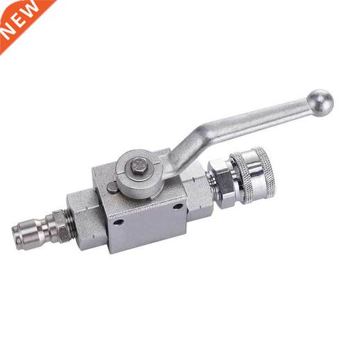 High Pressure Washer Ball Valve Kit, 3/8 Inch Quick Connect
