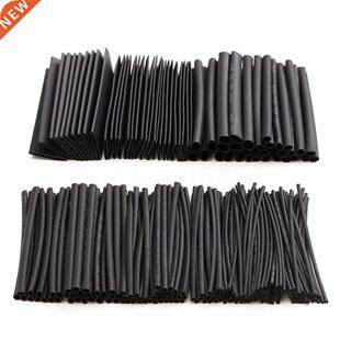 218pcs Weatherproof Polyolefin 2:1 Shrink Sleeving Tubing Tu