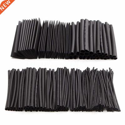 218pcs Weatherproof Polyolefin 2:1 Shrink Sleeving Tubing Tu