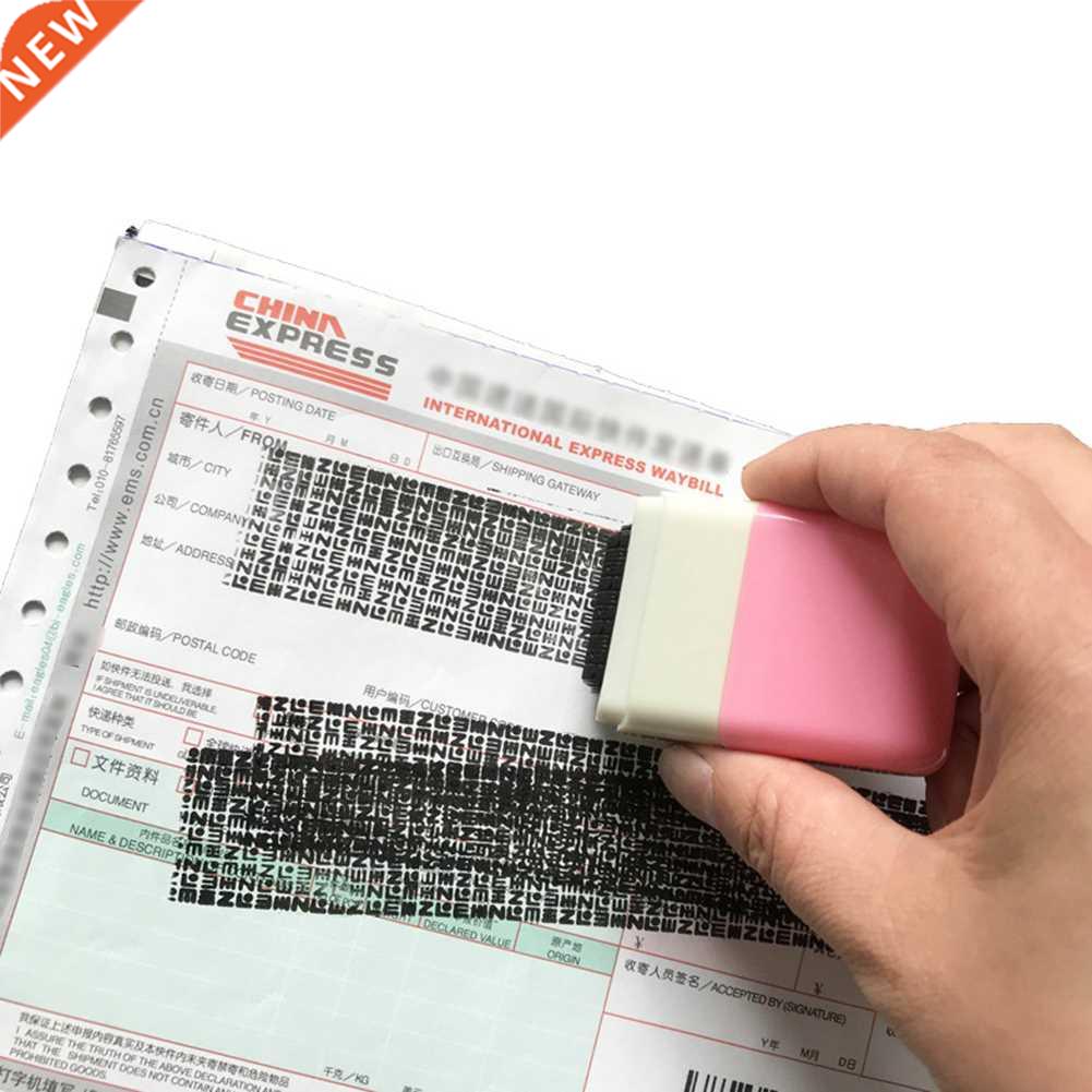 1pcSecurity Stamp Confidential Privacy Seal Roller Type Cove