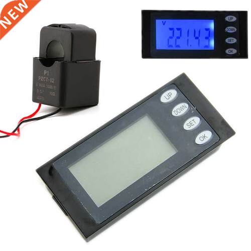 5 in 1 AC260V 100A Combo Panel Meter Volt Amp kWh Watt Worki