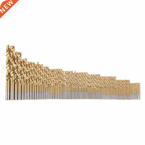 99pcs 1.5mm-10mm HSS Twist Bits Set Speed Steel Titanium Coa