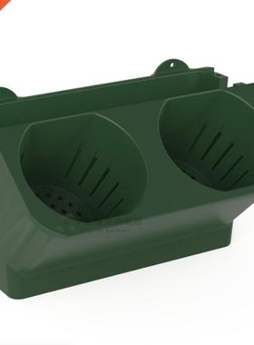 AMKOY Self Watering Flower Pot Stackable Wall Planter Garden