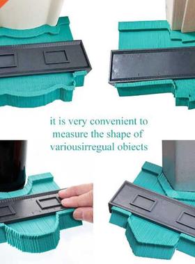 1pc Gauge Contour Template Plastic Contour Copy Duplicator M