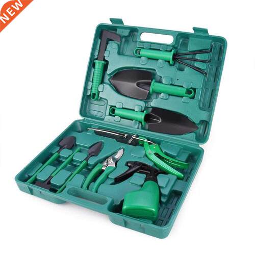 10pcs Garden Tools Set Stainless Steel Gardening Tools Kit